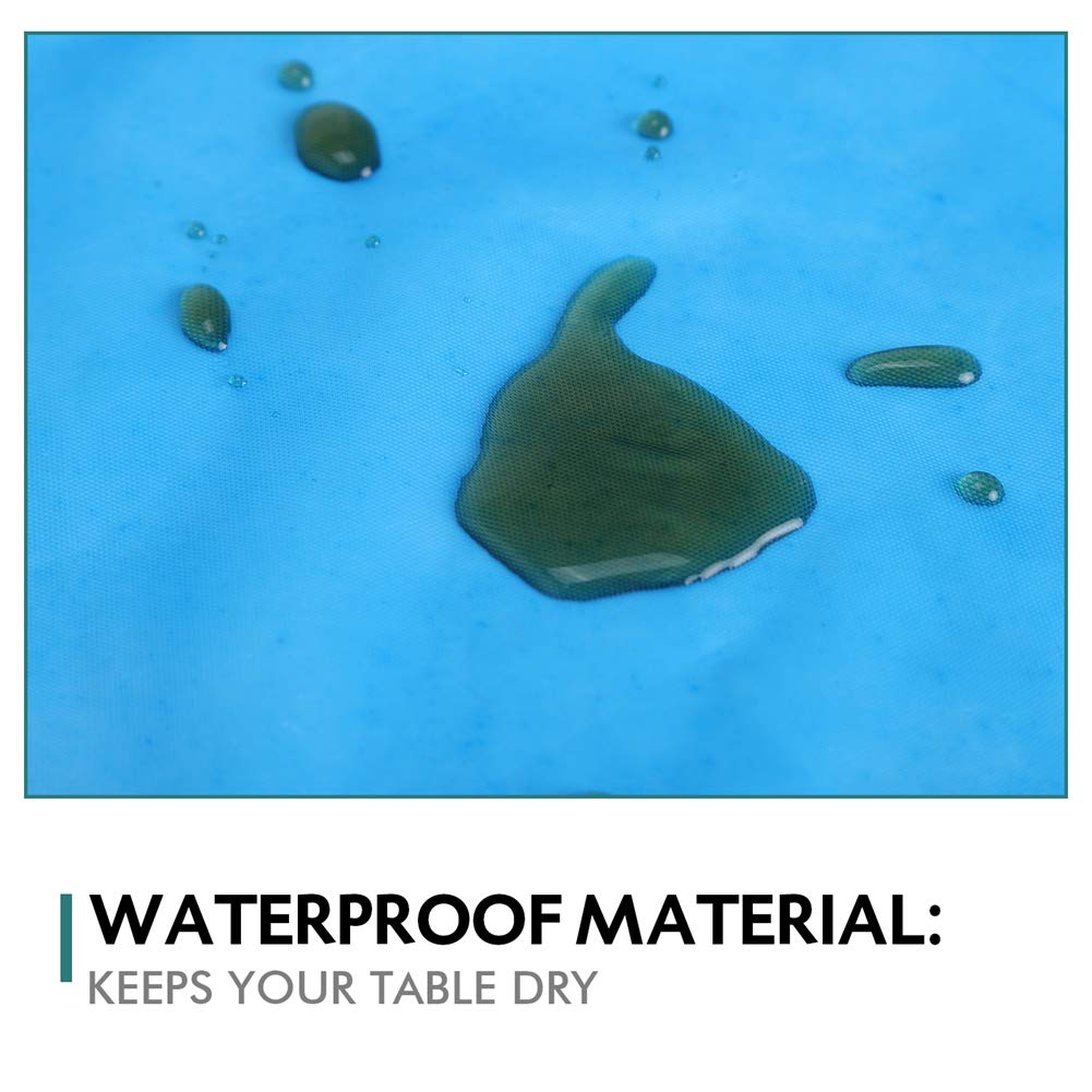 Party Plastic Table Covers Tablecloth - 2 Packs Plastic Table Cover 54\