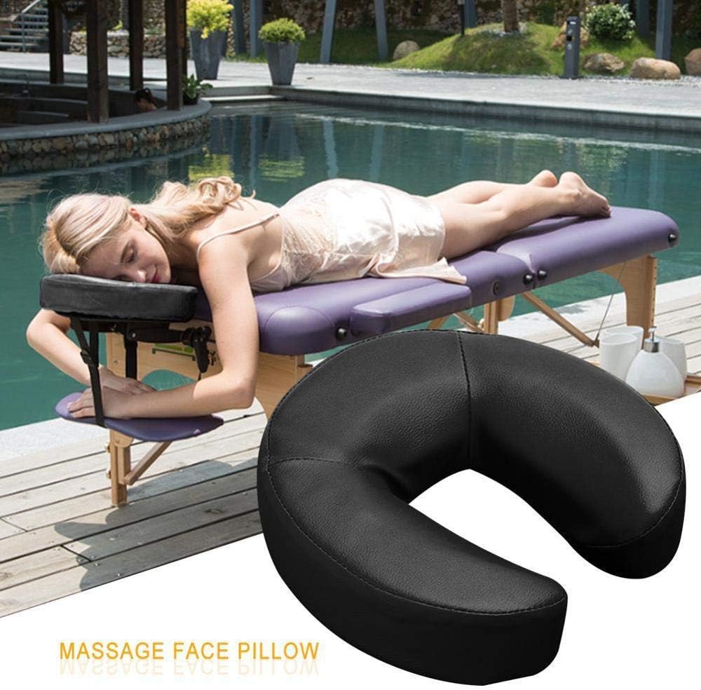 HKRT Master Massage Universal Headrest Face Cushion/face Pillow for Massage Table-black
