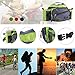 Sougayilang Fishing Bag Portable Outdoor Fishing Tackle Bags (Green)