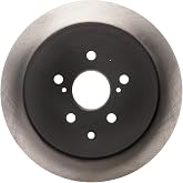 ADVICS A6R046 Rear Disc Brake Rotor | Ends brake pulsation and steering shimmy from warped or scored rotors; direct-fit OE replacement rotor.