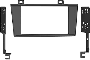 Metra 95-5000B Double DIN Installation Dash Kit for 2000-2006 Lincoln LS or 2002-2005 Ford T-Bird (Black)
