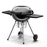 Premium 22 Inch Charcoal Grills with 2 Foldable