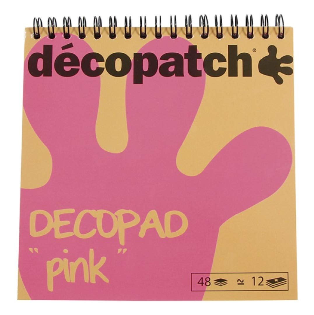 Décopatch Decopad Papers, 1x15x16cm - Pinks