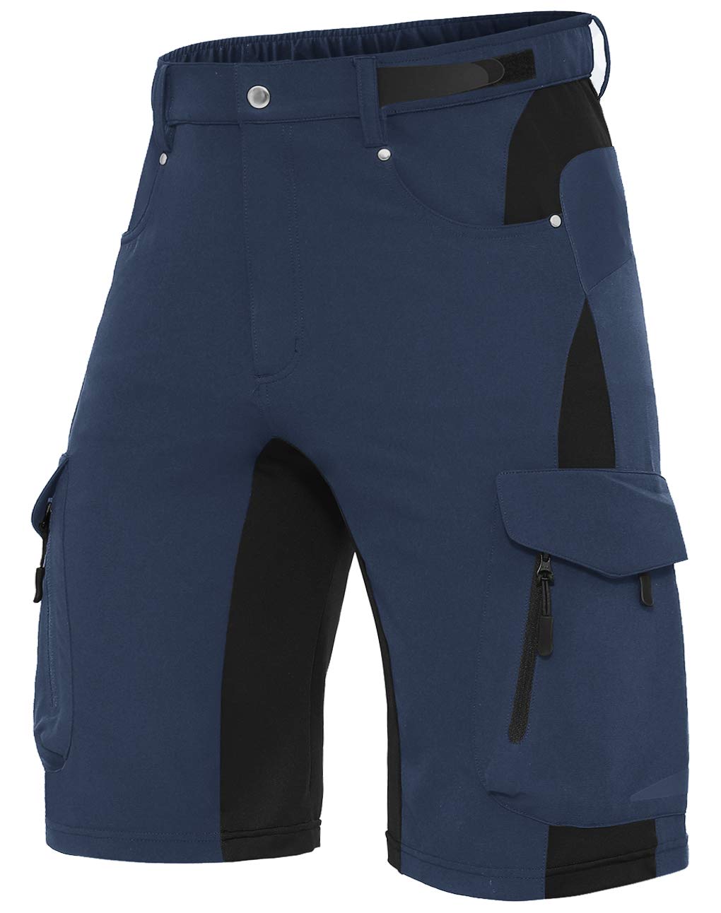 Photo 1 of XKTTAC Men's Outdoor Quick Dry Lightweight Stretch Cargo Shorts for Hiking, Tactical, Casual, Fishing, Golf, Camping, Travel with 6 Pockets (Navy, X-Large)