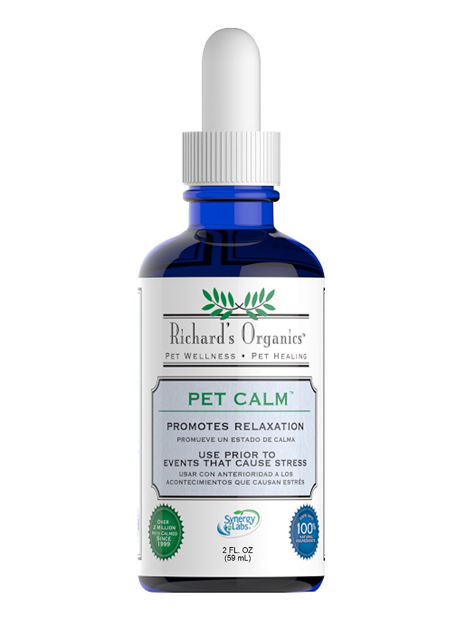 Richard's Organics Pet Calm Naturally Relieves Stress and Anxiety 2