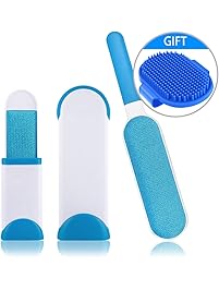 WUXIAN&nbsp;Pet&nbsp;Fur&nbsp;and&nbsp;Lint&nbsp;Remover&nbsp;Pet&nbsp;Hair&nbsp;Remover&nbsp;with&nbsp;Self-Cleaning&nbsp;Base&nbsp;Double-Sided&nbsp;Brush&nbsp;Removing&nbsp;Dog&nbsp;Cat&nbsp;Hair&nbsp;From&nbsp;Clothing