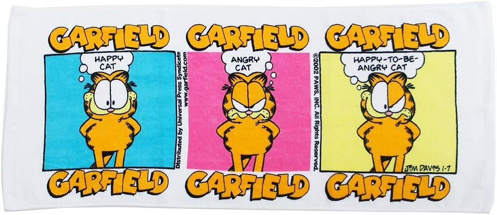 Amazon Co Jp ガーフィールド ロングタオル フェイスタオル Comic おもちゃ