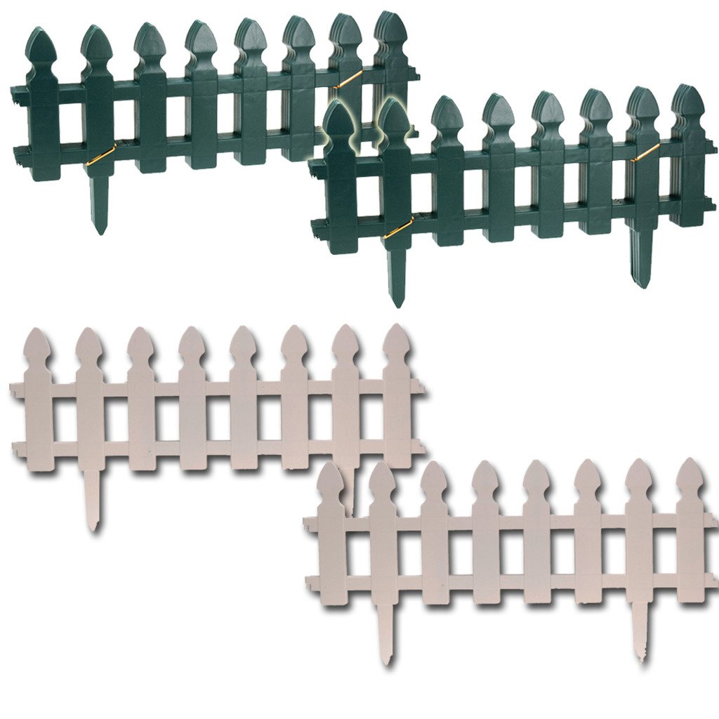 Buy Garden Fence Fencing Edging Picket Grass Lawn Borders Panel Edge