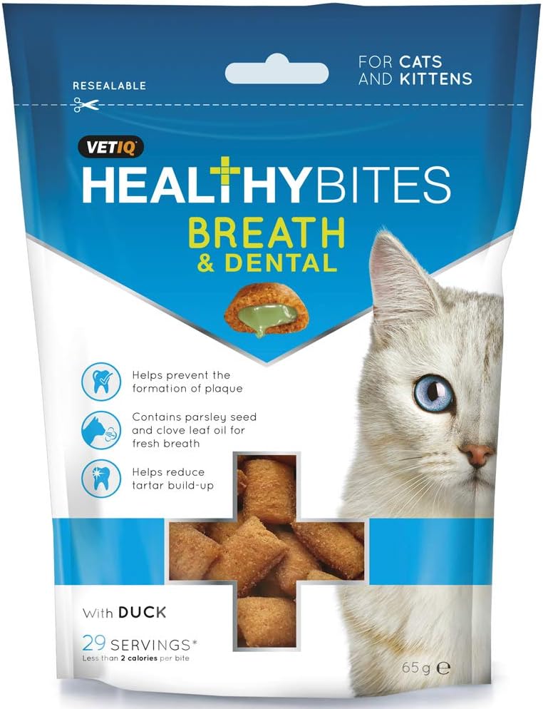 M & C Breath & Dental Care Treats Cats 50g