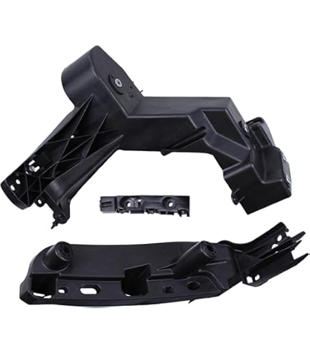 Front Left Upper Bumper Cover Bracket For 2021-2022 Dodge Durango - Black ABS (Part #68533283AA)