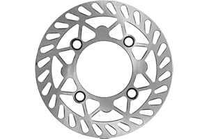 QIILU pit bike brake rotor - Brake Disk Rotor, 190mm Front Rear Brake Disc Disk Rotor for 50CC-160CC SDG Wheel Pit Dirt Bikes