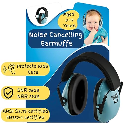 Noise Cancelling Headphones for Kids, Adjustable Baby Ear