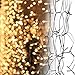 Esky Solar Fairy Lights Solar Lights Garden Solar LED String Lights Waterproof Solar Powered Fairy lights 100 LED 3 Modes 55ft 17m for Garden, Patio, Yard, Home, Wedding(Warm White)
