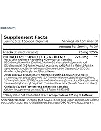 GAT Clínicamente probado Nitraflex, Testosterona mejora Pre entrenamiento Pack de dos 30 Servings...