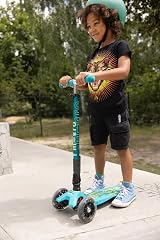 Micro Maxi Micro Deluxe Foldable Scooter Green 5-12 Years view 2