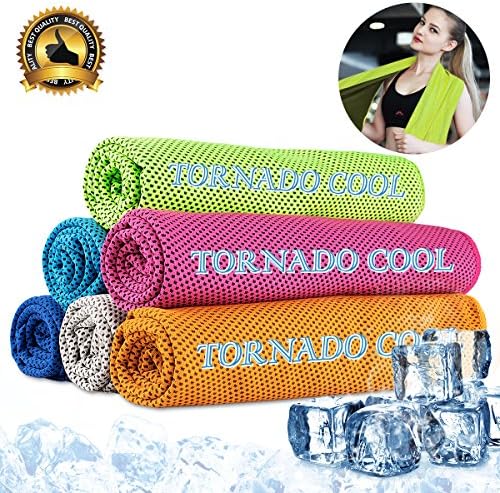 Cooling towel cooling scarf cooling headband cooling bandana instant cooling towel for travel camping gym yoga tennis running golf biking hiking sports workout fitness Pilate 12"X33"(Green)