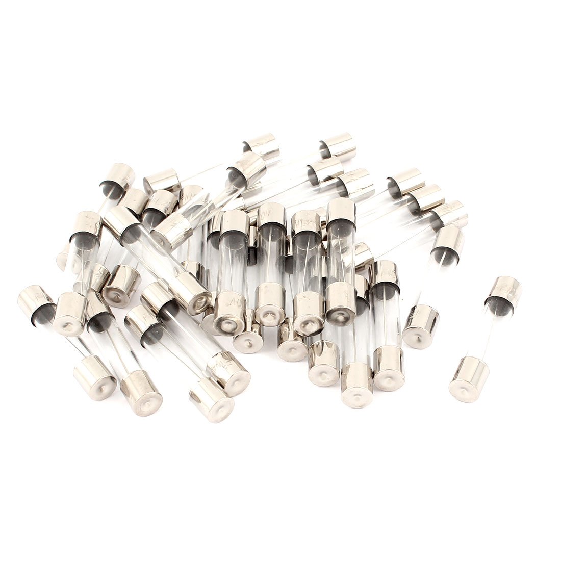 sourcingmap 250V 10Amp Fast Quick Blow Glass Tube Fuses 6mm x 30mm 30 Pieces