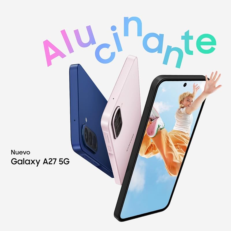 Galaxy A 5G, Smartphone Android, 128 Go, Smartphone déverrouillé, Noir, Version FR
