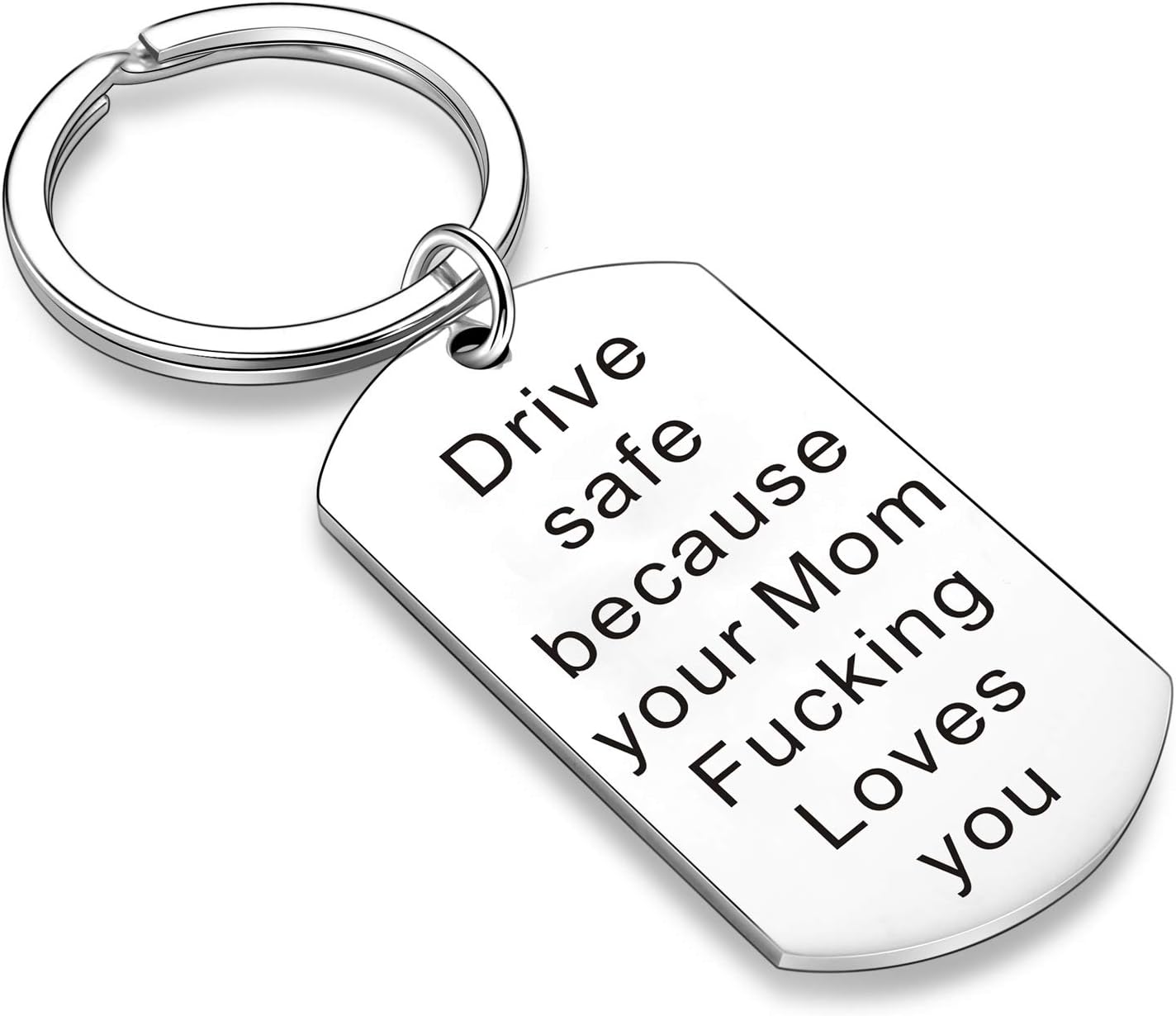Nimteve Drivers Gifts Drive Safe Keychain Gifts For Son Daughter From Mom Keyring New Driver Gifts Jewellery (Drive Safe)
