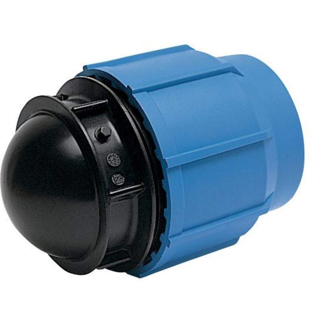 FLOPLAST MDPE 25mm End Cap - Bag of 2