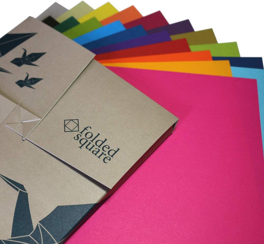 1,000 Sheets Pantone Origami Paper 15cm Square Complete Colour