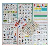 6 Sheets Craft Sticker, Marrywindix Tech Decorative Scrapbooking Diary Album Sticker Adhesive #6