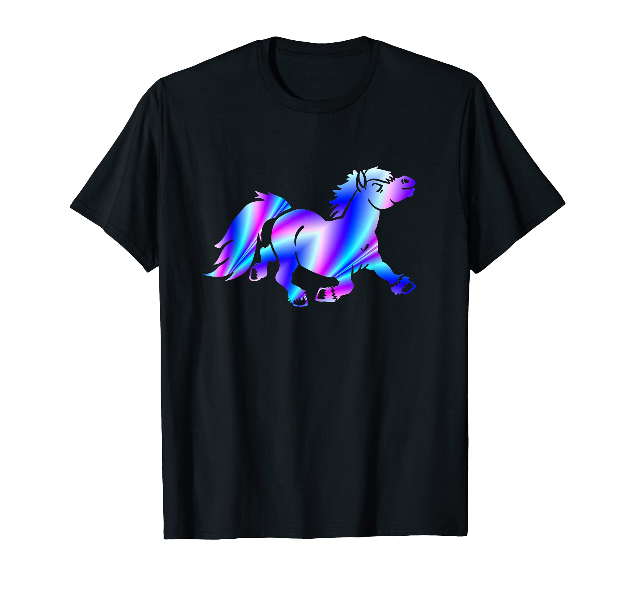 Vintage Pony / Cute 1990s Vaporwave Tie-Dye Pony Fan & Lover T-Shirt