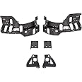 6pcs Front Bumper Brackets For 2011-2014 Chevy Silverado 2500HD 3500HD # 25883352, 25883353, GM1066193, GM1067193