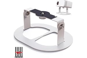 DAWASAPAT Projector Stand MINI Desktop Mount Angle Adjustable Projector Stand with 1/4 inch Mounting Screw & Cable Ties