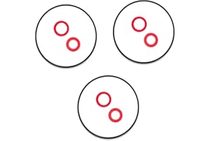 TINOALY 9pcs Carburetor Float Bowl Gasket Kit, Bowl Gaskets and Bolt Washer Lawnmower Gaskets Parts Accessories Replace for GX120 GX160 GX200 GXV120 GXV140 GXV160 Engine