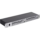 Btuty 15 Band Graphic Equalizer EQ-215 Dual Channel Rack Mount EQ | 15 band dual channel graphic equalizer with &plusmn;12dB adjustment, low cut filter, XLR/TRS I/O and 1U rack design