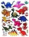Jurassic Dinosaur Scrapbook Stickers Shapes (10 Sheets)