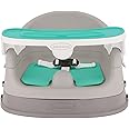 Infantino Grow-with-Me 4-in-1 Two-Can-Dine Deluxe Feeding Booster Seat, Space-Saving Design, Infant Booster for 6M+, Toddler Seat for 3Y+