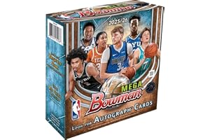 NEW 2025-26 BOWMAN Basketball Card MEGA Box -11 MOJO Parallels Per Box