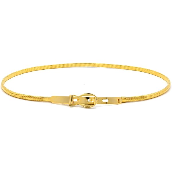 Marshal Metal Fashion Belt Omega Chain 18K Gold Plating 