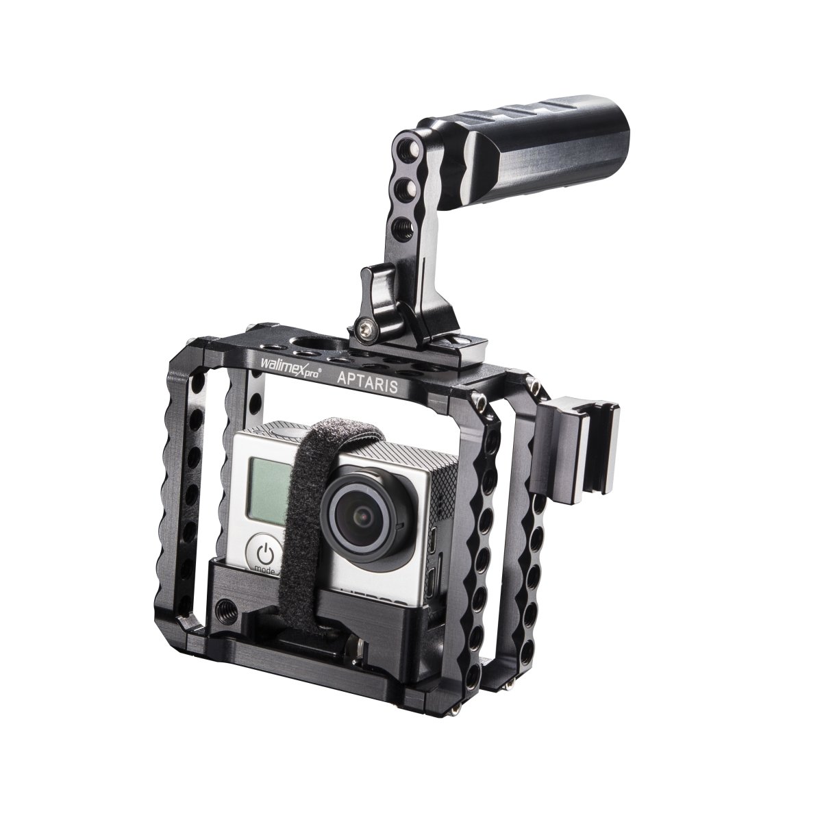 Walimex Pro Apatris Action Handle and Caseless Mount for GoPro Hero 2/3