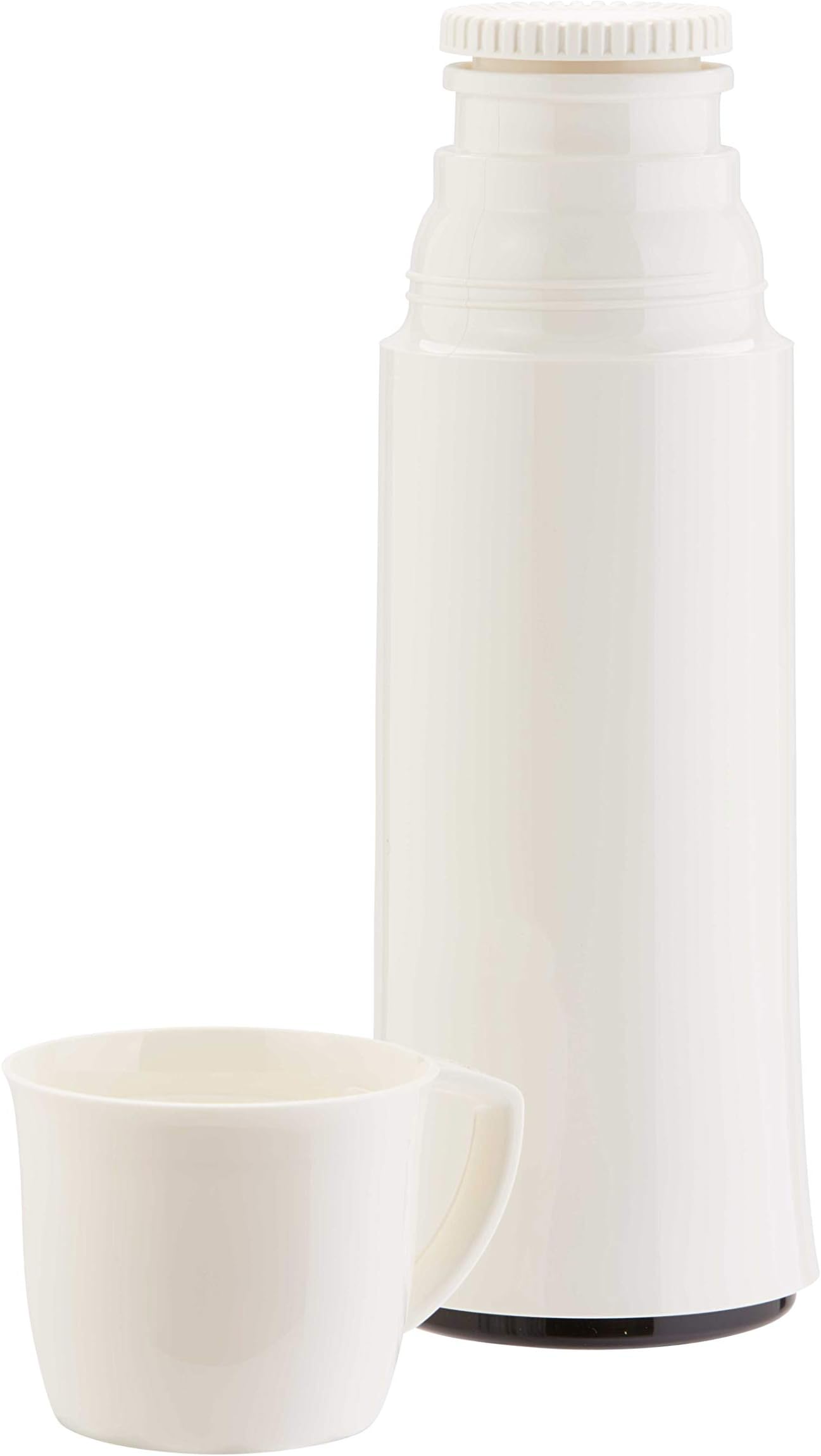 Helios Elegance Insulated Bottle White 0.5 Litre