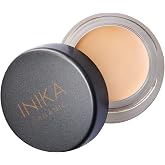 INIKA Organic Full Coverage Concealer | Erase Dark Circles, Cover up Blemishes, Creamy formula, Vegan Ingredients, All Day Wear that Hydrates and Nourishes. Vanilla