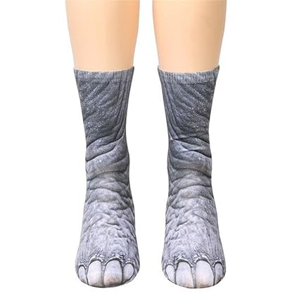 Socken, Cyber Monday Specials Weihnachten Frauen Mann Erwachsene Unisex Animal Paw Crew Socken Sublimated Print