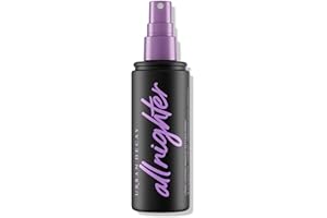 Urban Decay All Nighter Waterproof Makeup Setting Spray - Natural Finish, Smudge-Proof, Transfer-Resistant, Up to 16HR Wear, Cool Skin Temperature, Fine Mist, Controls Shine, For All Skin Types