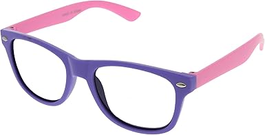 purple nerd glasses