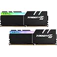 G.SKILL Trident Z RGB Series (XMP) DDR4 RAM 32GB (2x16GB) 4000MT/s CL18-22-22-42 1.40V Intel AMD Desktop Computer Memory UDIMM (F4-4000C18D-32GTZR)