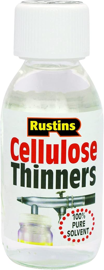 Rustins Cellulose Thinners 125ml - Professional Solvent & Cleaner