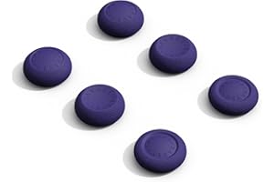 Savage Raven by Skull & Co.Thumb Grips Joystick Cap Analog Stick Cover for Nintendo Switch 2 Joy-Con - Galactic Purple, 3 Pairs (6pcs)