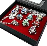 Touirch Anime Hitman Reborn Rings and Necklace of Cosplay Set (B)