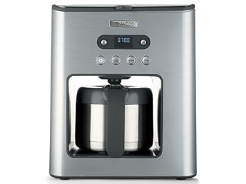 Kenwood CMM 620 Persona Filterkaffeemaschine (inkl. Timer, Thermokanne) polierter edelstahl / 1,25 Liter