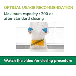 Sterile Sample Bags Sealable for Heavy or Large