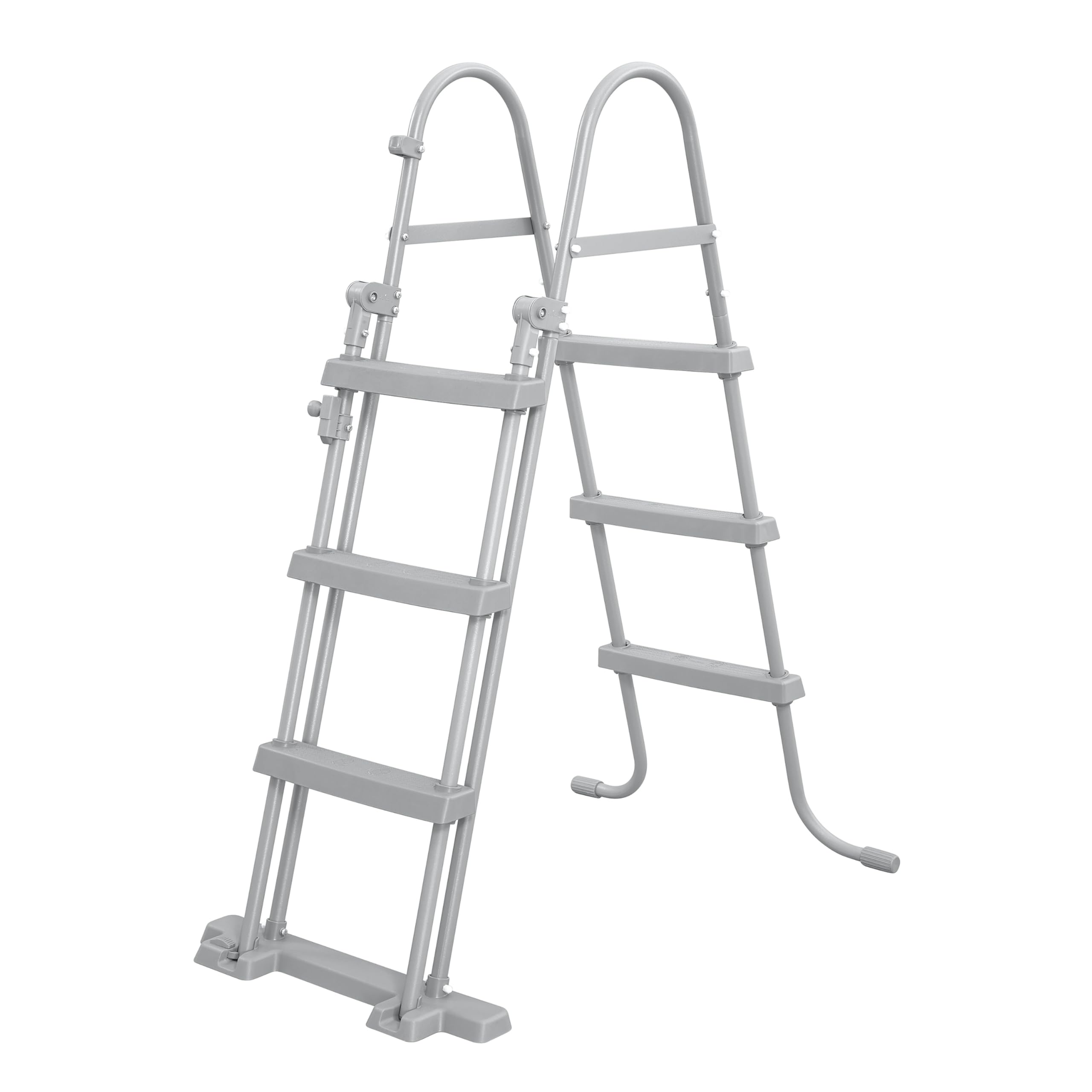 Bestway Power Steel Frame Pool Set mit Filterpumpe 427 x 250 x 100 cm, grau, oval 5