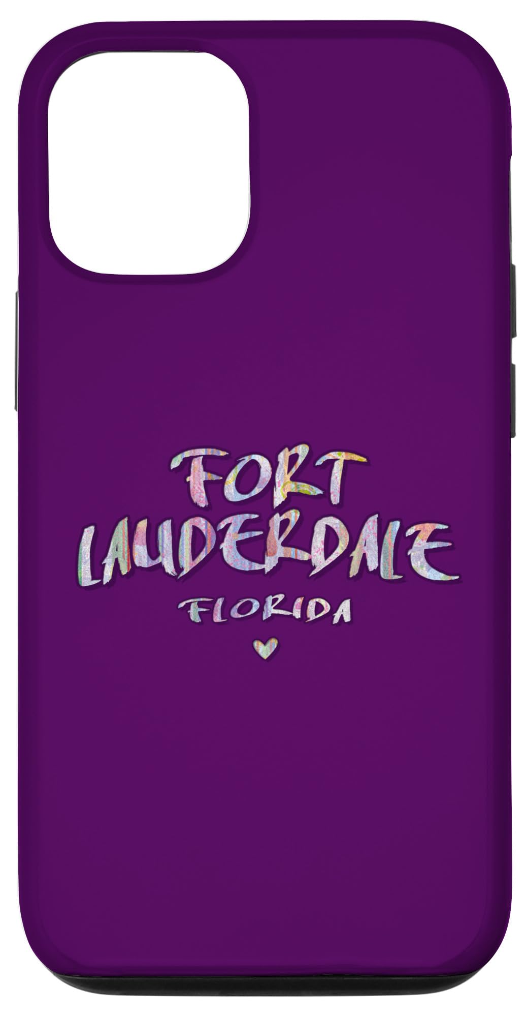 iPhone 15 Pro Fort Lauderdale Florida - Ft. Lauderdale FL Watercolor Logo Case