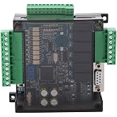 PLC Programmable Controller 24V PLC Industrial Control Board FX3U-14MR 8 Input 6 Output Programmable Simple Controller Industrial Control Machine Industrial Control Machine